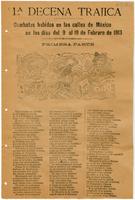 "The Tragic Ten Days: Fighting in the Streets of Mexico from February 9 to 19, 1913, First Part"