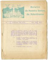 "Bulletin of Our Lady of Solentiname"