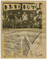 "DROP OUT" zine, page 1