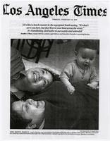 "Lesbian Sues Over Physician's Refusal to Do Insemination", page 1